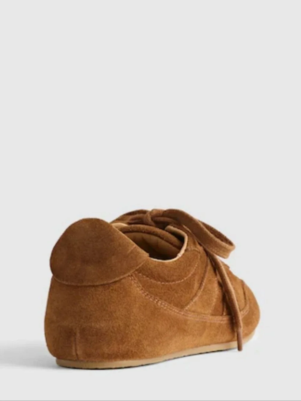 Madewell Oaklynne Suede Sneaker - Russet